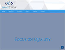 Tablet Screenshot of micro-vision.net